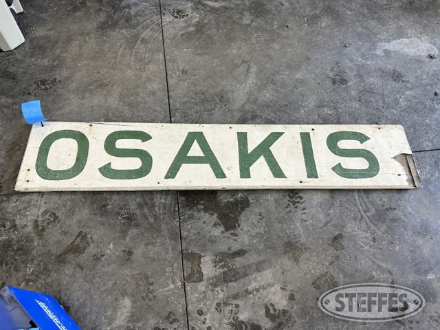 Osakis sign